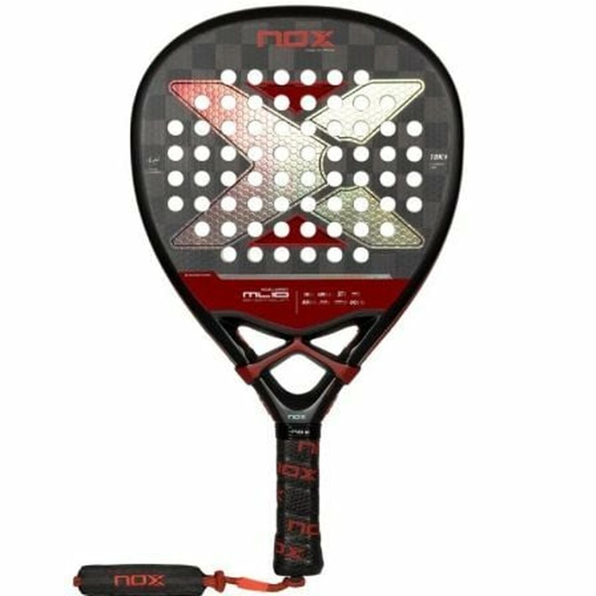 Padel Racket Nox ML10 Luxury - Padelplezier.nl