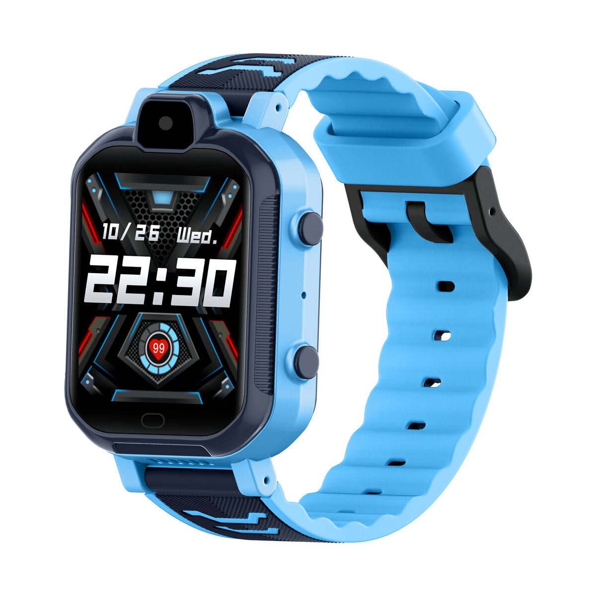 Smartwatch LEOTEC KIDS ALLO PLUS 4G Blauw 1,69" - Padelplezier.nl